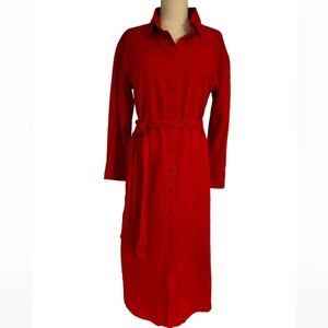 Banana Republic Factory Linen Blend Shirtdress